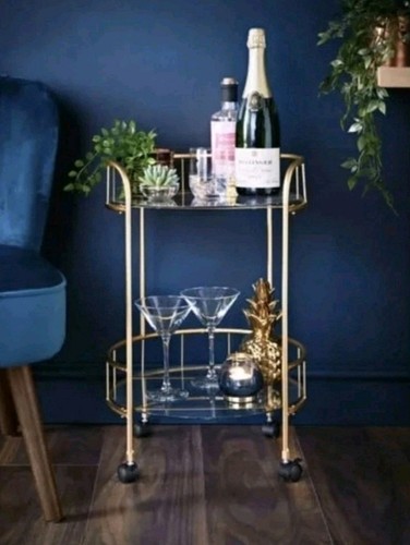 New gold drinks - drinks, trolley