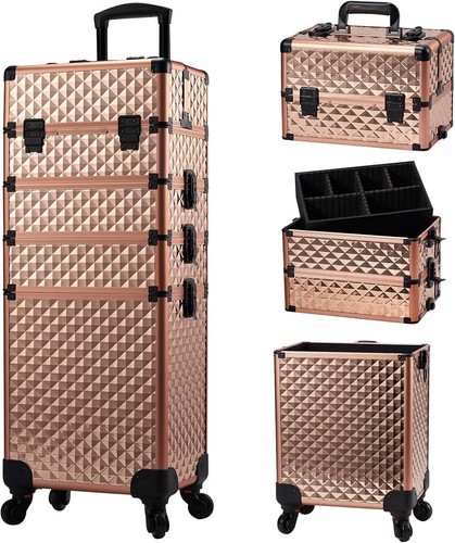 Makeup trolley case detachable - makeup,