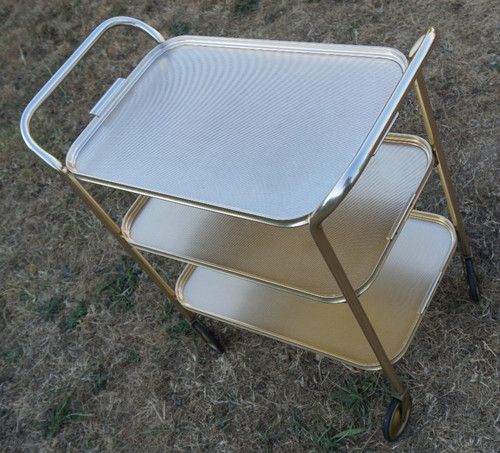 Vintage carefree tier gold - "carefree", 3-tier