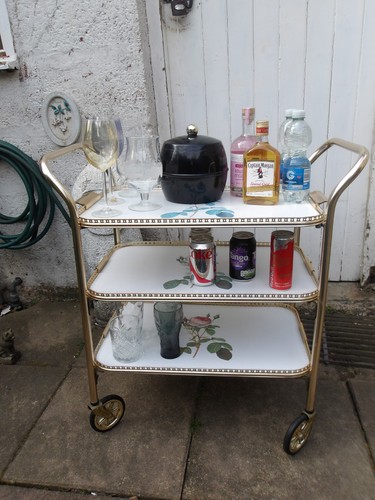 Vintage three tier gold - vintage,