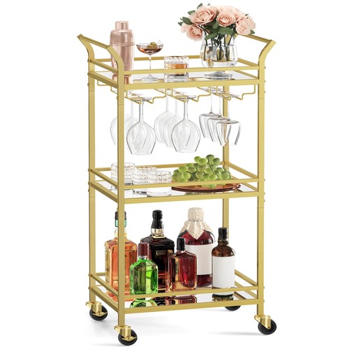 Vasagle tier drinks trolley - 3-tier,