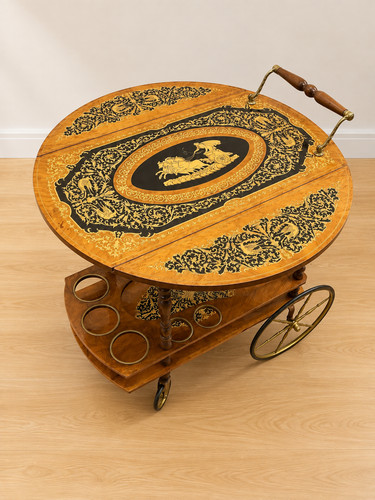 Vintage italian marquetry - italian,