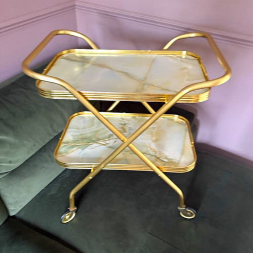 Vintage gold drinks - gold,