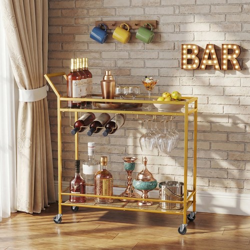 Hoobro serving trolley - serving, with