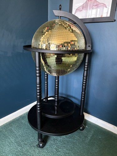 Disco ball drinks trolley - trolley, in
