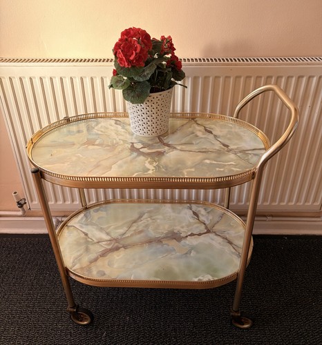 Vintage two tier oval - tier,