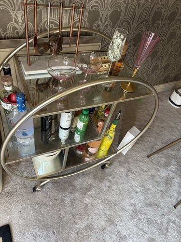 Retro art deco bar drinks - retro,