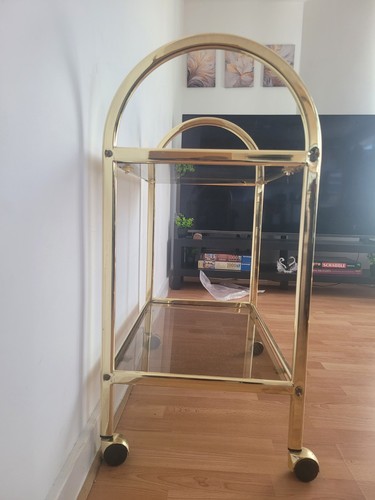 Vintage trolley bar cart - bar,